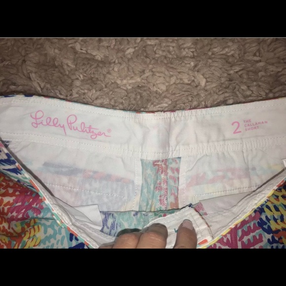 Lilly Pulitzer Callahan Shorts - Size 2 - NWOT - Picture 2 of 2